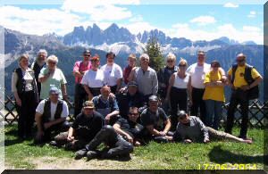 Super Truppe in den Dolomiten 2004